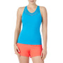 (Unpurchaseable) FILA Essentials Racerback Mesh Tank (W) Blue View 1