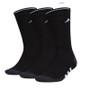 adidas Men's Cushioned 3.0 Crew 3-Pack - Men's Black View 1