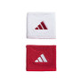 adidas Interval Small Reversible 2.0 Wristbands Power Red/White View 1