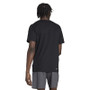 (Unpurchaseable) adidas Train Essentials Feelready Tee - Men's Black View 2