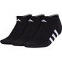 adidas Cushioned 3.0 3-Pack No Show - Women's Black View 1