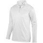 Augusta Wicking Fleece 1/4 Zip Pullover - Men's White View 1