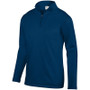 Augusta Wicking Fleece 1/4 Zip Pullover - Men's Navy View 1