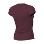 Nike Court Dri-FIT Short Sleeve Top (W) Dark Maroon View 2