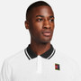 (Unpurchaseable) Nike Court Heritage Polo - Men's White View 3
