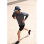 BloqUV Mock Zip Top - Men's Grey View 2