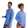 BloqUV Unisex Hoodie (U) Blue View 1