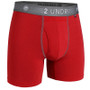 2UNDR Flow Shift Boxer Brief (Red) Red View 1