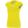 (Unpurchaseable) Augusta Blash Short Sleeve Jersey - Women's Yellow View 1