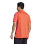 (Unpurchaseable) adidas Club Polo - Men's Semi Lucid Red View 2