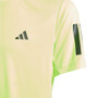 (Unpurchaseable) adidas Boys' Club 3 Stripes Tee Lucid Lemon View 4