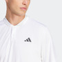 adidas Club Henley - Men's White View 5