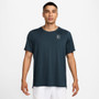 Nike Court Dri-FIT Advantage Top - Men's Navy View 1