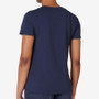 (Unpurchaseable) FILA Elevated Essentials V-Neck Tee (W) Navy View 2