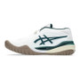 (Unpurchaseable) ASICS GEL Resolution X - Men's White/Saxon Green View 2