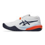 (Unpurchaseable) ASICS GEL Resolution X - Men's White/Indigo Fog View 2