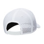 Nike Dri-FIT Advantage Club Swoosh Cap White View 3