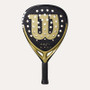 Wilson Defy LS V1 Padel Black/Gold View 1