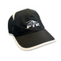 PTR Logo Lightweight Performance Hat Black/White View 1
