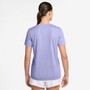 Nike Dri-FIT Short Sleeve Tee - Women's Lilac Ice View 2