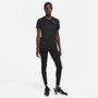 Nike Dri-FIT Short Sleeve Tee (W) Black View 4