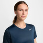 Nike Dri-FIT Short Sleeve Tee (W) Armory Navy View 3