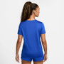 Nike Dri-FIT Short Sleeve Tee (W) Royal View 2
