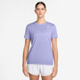 Nike Dri-FIT Short Sleeve Tee (W) Lilac Ice View 1