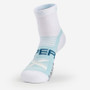 Thor-Lo Experia Ultra Light Padding Ankle Socks White/True Blue View 2