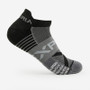Thor-Lo Experia Ultra Light Padding No-Show Tab Socks Black/Grey View 1