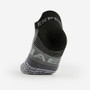 Thor-Lo Experia Ultra Light Padding No-Show Tab Socks Black/Grey View 3