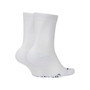 Nike Multiplier Crew Sock (2x) White View 2