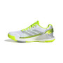 adidas Crazyquick LS Padel (W) Lucid Lemon/Silver/White View 4