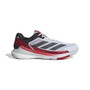 adidas Crazyquick Boost Padel - Men's White/Black/Lucid Red View 1