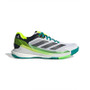 adidas Crazyquick Boost Padel (M) White/Lime Burst/Black View 1