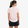 BloqUV Relaxed Short Sleeve Crew - Women's Tickle Me Pink View 2