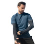 BloqUV Short Sleeve Crew (M) Midnight Blue View 1