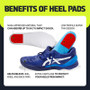 Road To Pro Heel Pad XC V2 Red View 3