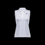 Nike Dri-FIT Victory Sleeveless Striped Polo - Women's White View 6