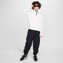 Nike Multi UV Long Sleeve 1/2 Zip Boys Top White View 7