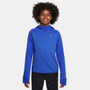 Nike Therma-FIT Boys' 1/2 Zip Training Top Comet Blue/Game Royal View 1