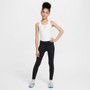 Nike One Dri-FIT Girls' Tank White View 5