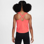 (Unpurchaseable) Nike One Dri-FIT Girls' Tank Magic Ember View 2