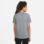 (Unpurchaseable) Nike Dri-FIT Miler Boys' Short Sleeve Top Smokey Grey View 2