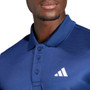 adidas Workout Essentials Polo (M) Dark Blue View 6