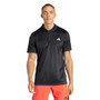 (Unpurchaseable) adidas Workout Essentials Polo (M) Black View 1