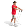 (Unpurchaseable) adidas Workout Essentials Polo (M) Pure Ruby View 3