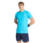 adidas FreeLift Tee - Men's Signal Cyan View 1