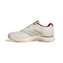 adidas Avacourt 3 - Women's Chalk White/Gold/Team Red View 2