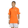 adidas Club 3 Stripes Polo - Men's Pure Orange View 1